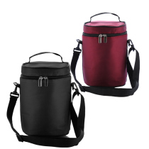 Handheld insulation bag three-layer portable lunch box mommy with lunch bag aluminum foil carrying pot Oxford cloth back