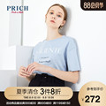 Prich2020 summer new small fragrance original design versatile loose T-shirt prlwa2521q