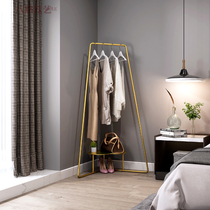  Coat rack Corner floor-to-ceiling hanger Bedroom underwear rack corner shelf Nordic light luxury girl net red