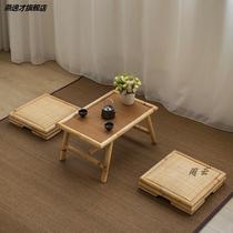 Chinese Zen Kang few simple bamboo and rattan Japanese tatami tea table window table small coffee table Kang table balcony coffee table