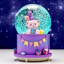 Little Bear Fawn Music Box Crystal Ball Girls Childrens Birthday Gifts for Girls Baby Girls Music Box