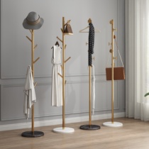 Hanging floor bedroom simple household rack light luxury modern pole Net red ins hanging clothes coat rack