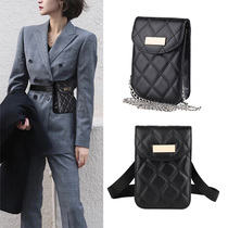 Belt waist bag womens work sales new fashion trend ins net red all-match Messenger chain mobile phone bag compact