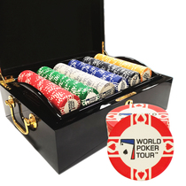 (Star Poker) Texas Holdem chip set ceramic no face value chip coin (WPT no face value)