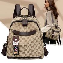 Hong Kong Oxford cloth bag female 2022 new shoulder bag casual all-match backpack student schoolbag travel bag