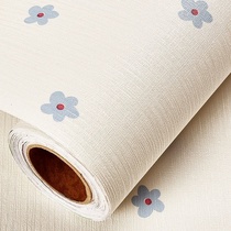 Wallpaper female dormitory self-adhesive wallpaper bedroom girl ins Wind self-adhesive warm simple modern waterproof and moisture-proof
