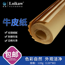 Solid Kraft paper large sheet 120 * 90cm 10 sheets