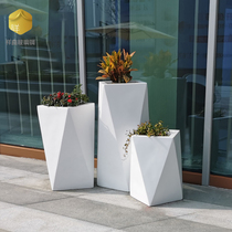 Creative FRP flower pot flower pot flower shop flower shop flower bowl style flower stand beautiful Chen decorative ornaments floor vase