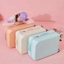 Hipster luggage female Japanese trolley case male light Net Red student universal wheel password suitcase leather box