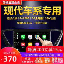 Suitable for Hyundai Yuena Rena ix25 ix35 Android large screen navigation reversing 360 panoramic all-in-one machine