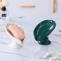 Soap box rack Light luxury style soap box artifact drain household Nordic style ins soap box tray