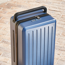 High level sense wide drawbar suitcase 20 inch woman sturdy and durable boarding suitcase 24 inch male muted wheel small case