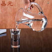 Small crystal glass wine glass type special decanter. Separate the use of wine ware, wine ware, hotel to wake up personality
