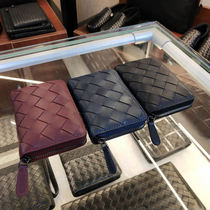 BV WHQN MAQH new knitted organza bag for men and women high-end card-covered cow leather handwoven bank cards