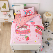 Cotton kindergarten quilt three-piece core six piece cotton Park bedding children slept in the afternoon improved assortments spring and autumn