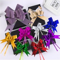 Wedding flower decoration wedding car ribbon ribbon ribbon wedding creative gift packaging ribbon hand drawn flower bow