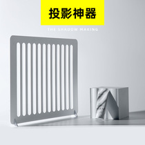 Photography props pane projection board simulation imitation blinds natural light and shadow artifacts photo props hollow background board Creative Net red ins Wind window shadow manufacturing studio scene shooting
