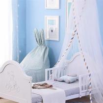 Moon boat crib splicing bed big bed solid wood newborn bed multifunctional baby bed bbbed bed