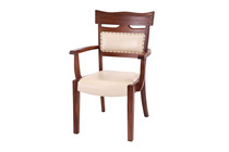 Leather armchair 9sq-04a