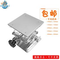 Hydraulic elevator micro scissor fork low lifting platform manual mobile small platform car durable hydraulic lift