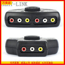 SZHY-LINK AV switcher 2 in 1 out AV audio and video switcher two in one out AV splitter Sharer