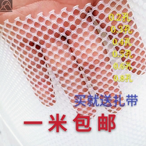 Plastic transparent grid flowers and plants Plastic fruit tree fence net protective net Agricultural high-rise decorative vegetable garden protection training