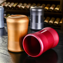  Screen cup dice set Creative bar color cup ktv sieve dice cup with base throwing cup thickened plug cup set