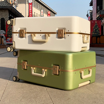 My International Suitcase Mesh Red Small Pull Lever Case 20 Inch Password Suitcase 24 Boarding Leather Case male and female Chains