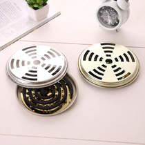 Mosquito coil stainless iron serrated mosquito coil rack fireproof mosquito coil mosquito coil