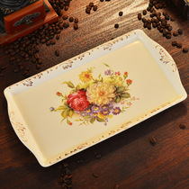 Youlaifu European creative ceramic tray cake plate fruit plate afternoon tea snack plate dry fruit plate