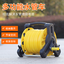 Water pipe storage rack pipe retractor coil coil pipe winding rack high pressure pipe agricultural water collection pipe artifact hand-cranked frame