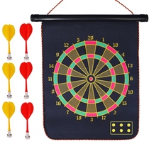 Dart board set magnetic darts competition fitness adult children dart target safety magnet fly mark