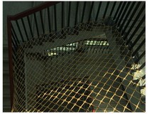 Professional stair patio protective net Fall-proof net guardrail Childrens fall-proof net safety net protective rope net Household childrens childrens childrens childrens childrens Childrens Childrens Childrens Childrens