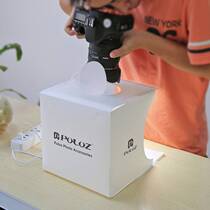 LED mini-small photo studio shooting products portable props e-commerce mobile phone nail ornaments photo lighting