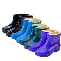 Waterproof shoes rubber shoes half-tube shoes women plus velvet warm rain shoes womens bucket shoes childrens umbrellas men