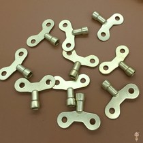 Tap switch key handle 4 outdoor tap water faucet lock spoon Anti-theft four-corner universal anti-theft switch