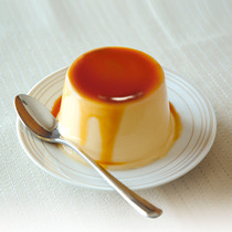 Japanese imported civilized Hall Ginza pudding Hokkaido thick milk caramel pudding