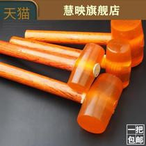 Bone-setting hammer therapy tool hammer positive hammer therapy tool bone-setting device spine correction hammer method Health massage wooden handle