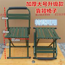 Mazar out orange mini outdoor easy to carry Super Light chair train folding stool
