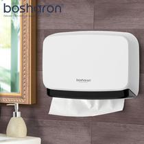 Bosalang Home Kitchen Wall-mounted Wipe Paper Towel Box Toilet Polished paper rack Tissue Box of Toilet Paper Box of Toilet Paper Box