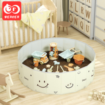 Childrens sand pool large particle cassia seed toy sand set baby home indoor beach digging sand play sand tool