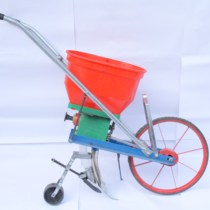 New hand-push corn wheat millet soybean peanut Medicinal chemical fertilizer fertilization on-demand precision seeding planter small