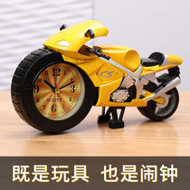 2021 new small alarm clock desktop student boy net red childrens clock cartoon creative bedroom wake-up artifact
