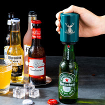 Creative beer bottle opener top open net red wine opener screwdriver home bottle opening artifact press stainless steel personality