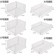 Wardrobe storage box drawer type layered partition clothes storage box plastic finishing box drawer type large storage box