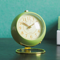 Alarm clock 2021 New Net red students get up with silent metal artifact desktop children boys and girls creative self-discipline