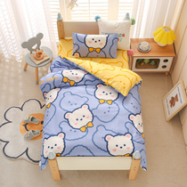 Kindergarten quilt three-piece set nap six-piece set bedding small bed quilt full set baby entering the kindergarten