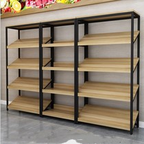 Supermarket shelf product display rack cosmetics rack product display rack inclined fruit and vegetable shelf spot