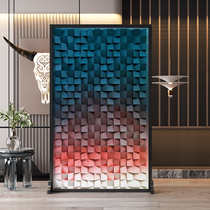Screen partition living room modern simple office light luxury mobile porch entrance bedroom blocking wall solid wood seat screen