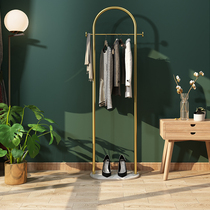 Clothes hanger floor bedroom home minimalist modern clothes rack hanging hanger mesh red coat rack indoor living room clothes rack